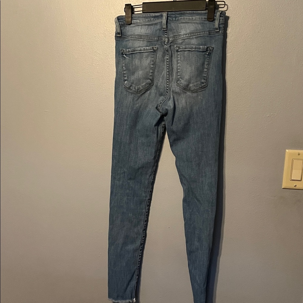Flying Monkey Women's Light Blue Skinny Jeans - Picture 4 of 5